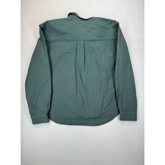 Carhartt Women's Duck Canvas Overshirt Green Large NWT $80 MSRP - Picture 3 of 4